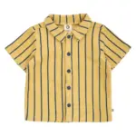 Terry Stripede Skjorte - Hemp/ Navy - 92