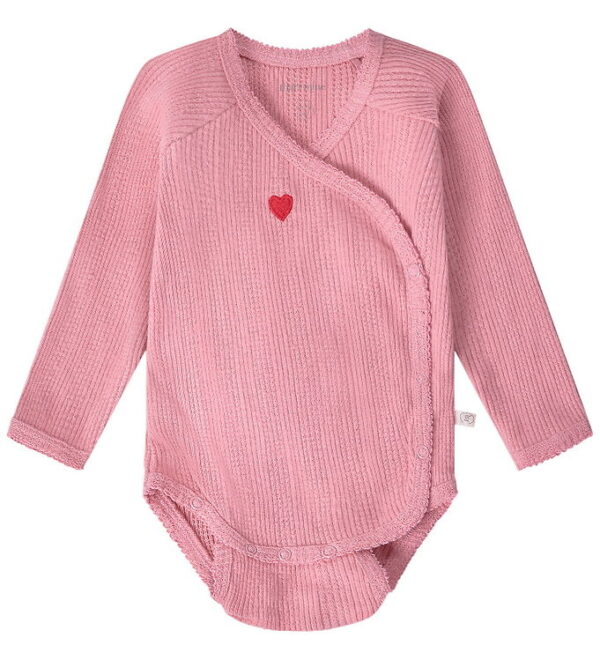 That's Mine Slå-om Body l/æ - Rib - Noos - Silke - Rose Blush