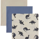 Thats Mine Stofbleer - 70x70 - 3-pak - Bora - Mono Dino