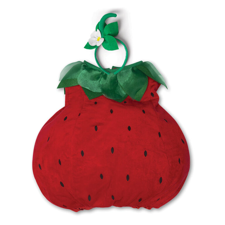 That´s Mine Livia strawberry suit - Goji berry - 1-3 år That´s Mine Livia strawberry suit - Goji berry - 1-3 år