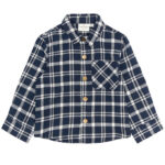 The New Siblings Skjorte - TnstRiggs - Flannel - Navy Blazer Che