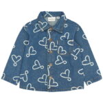 The New Skjorte - TnstShea - Medium Blue Denim AOP