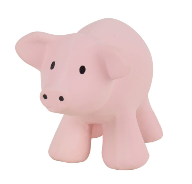 Tikiri | Bondegårdsdyr i 100% naturgummi Gris