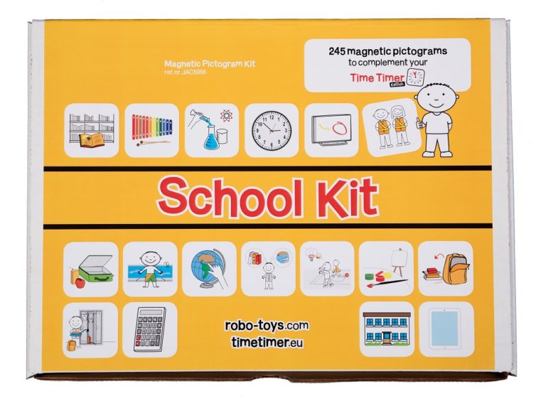 Time Timer - Magnetiske piktogrammer, Klassesæt