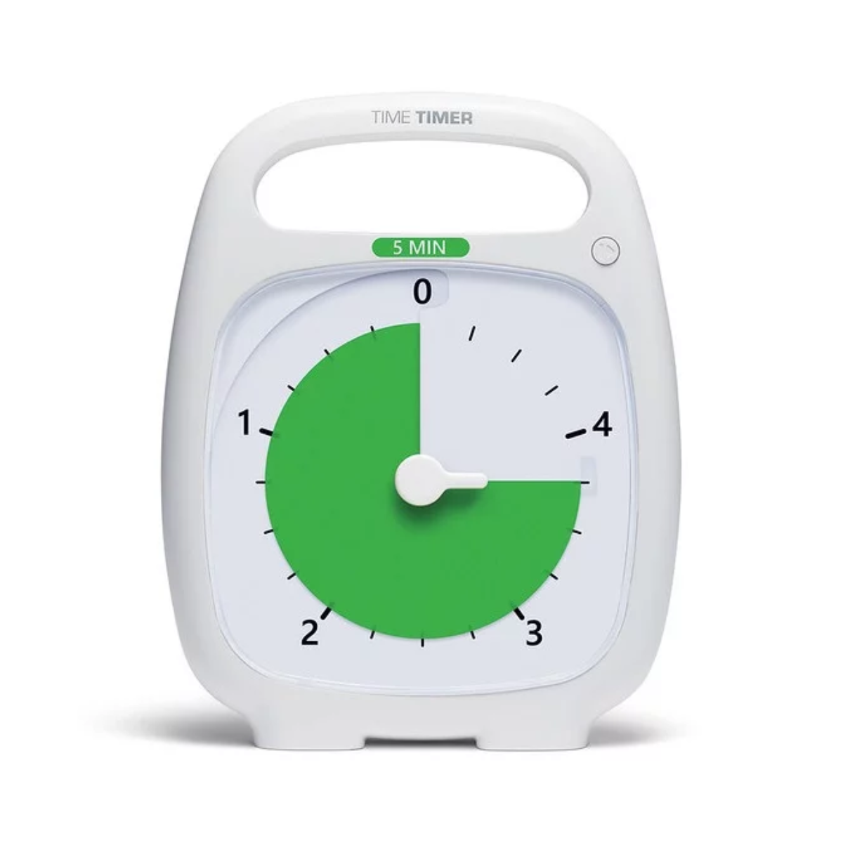 Time Timer PLUS Hvid (14x18 cm.) - 5 min.