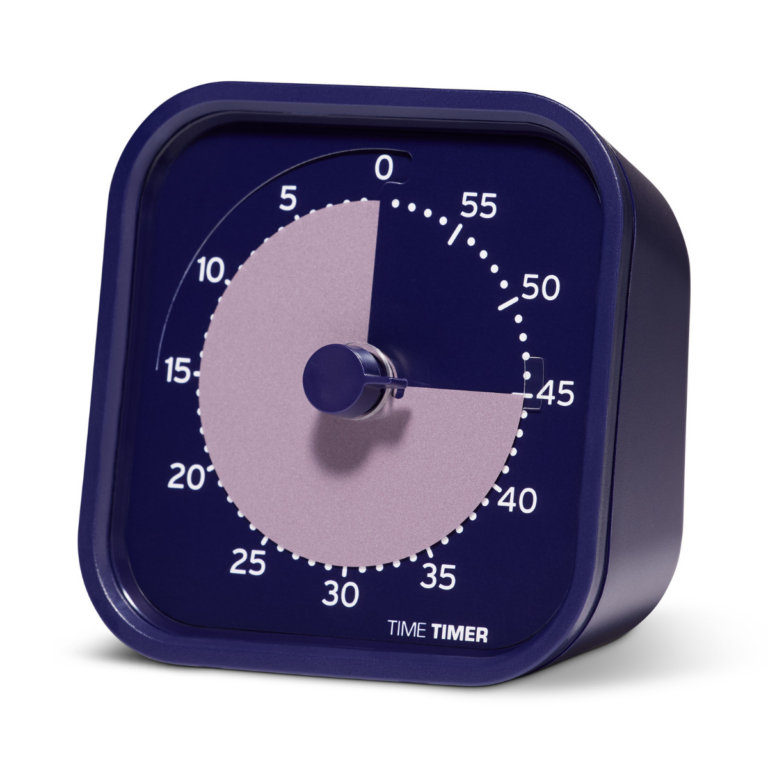 Time Timer | Time Timer MOD Home Metallic - 1 time Metallic Indigo
