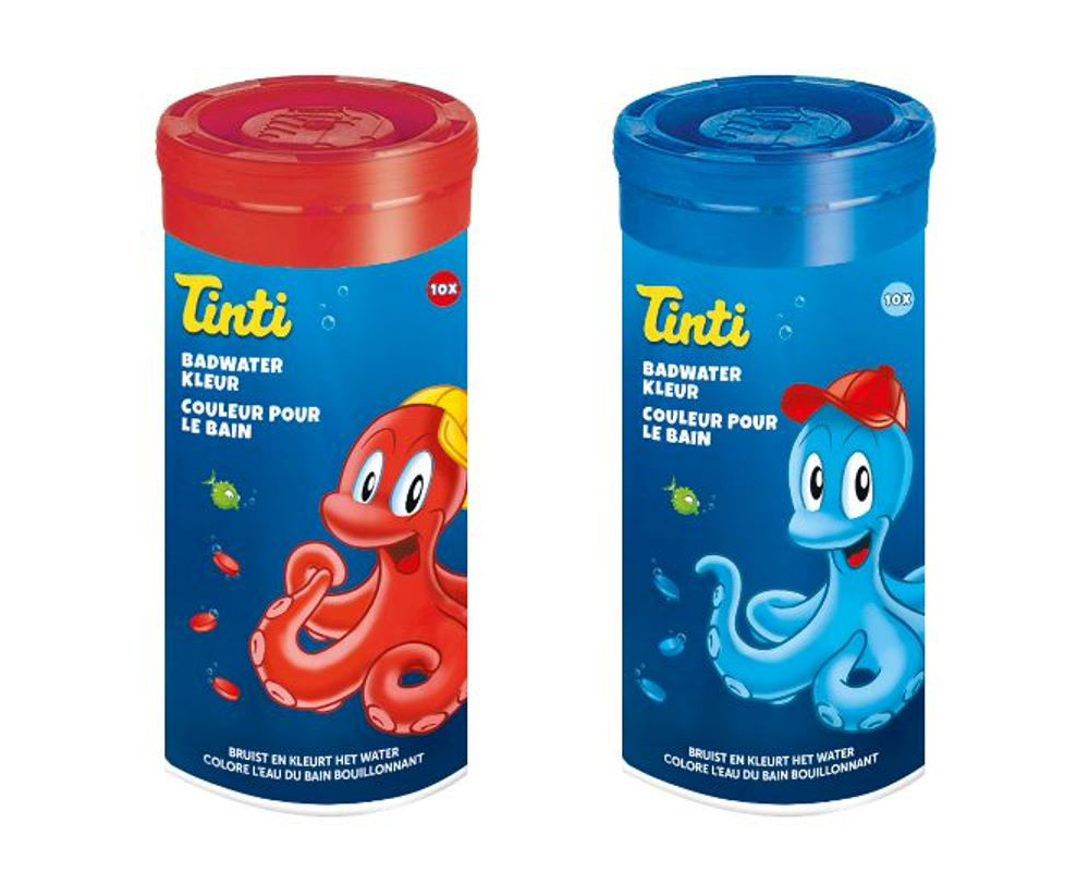Tinti | Badesjov - Badevandsfarver (ass.)