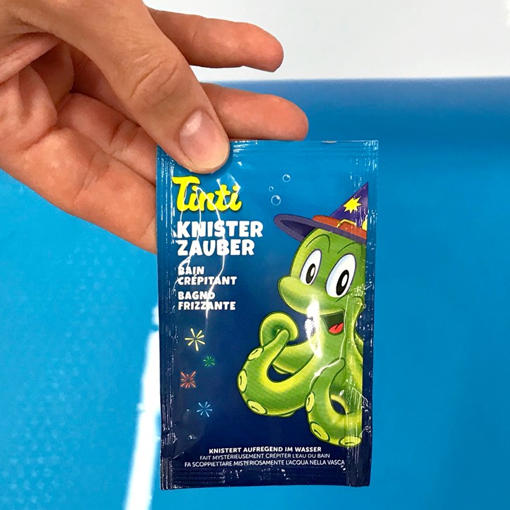 Tinti | Badesjov - Knitrepulver, 3 stk