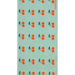 Tiny Cottons Håndklæde - Cherries - Washed Emerald