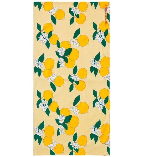 Tiny Cottons Håndklæde - Oranges - Pastel Yellow