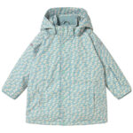 Tiny Cottons Vinterjakke - Cherries - Warm Grey