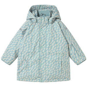 Tiny Cottons Vinterjakke - Cherries - Warm Grey