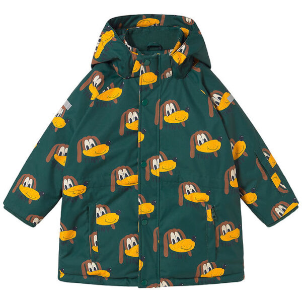 Tiny Cottons Vinterjakke - Dogs - Stormy Blue