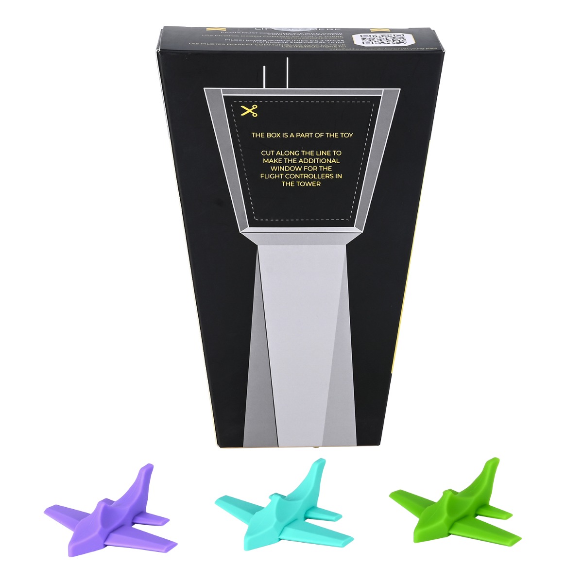 ToddleRoad Griplane kontroltårn sæt m. 3 fly