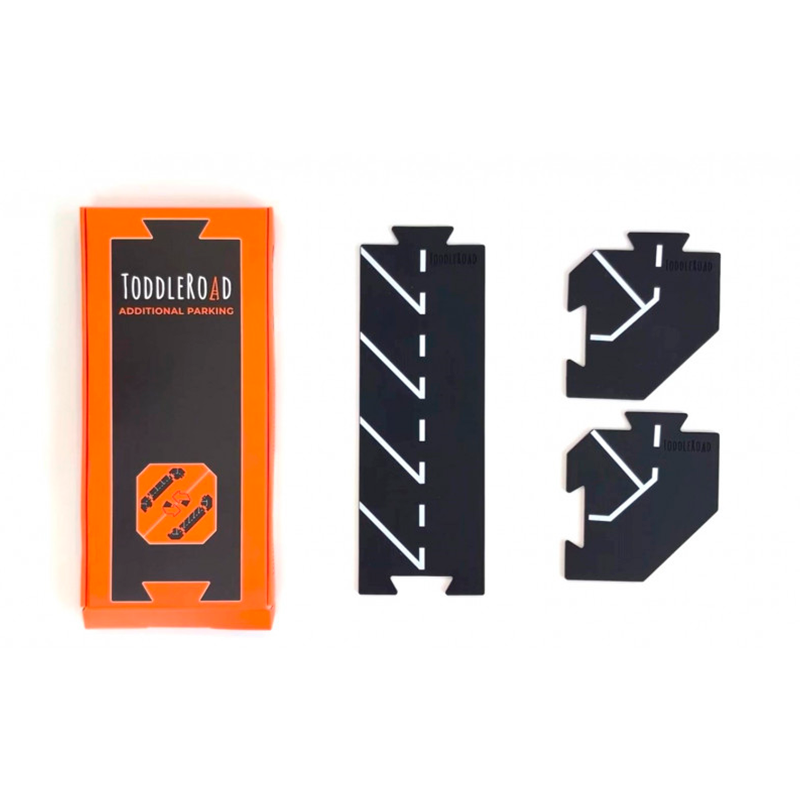 ToddleRoad tilbehør - Parkeringsplads, 3 dele