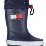 Tommy Hilfiger Gummistøvler - Navy m. Logo