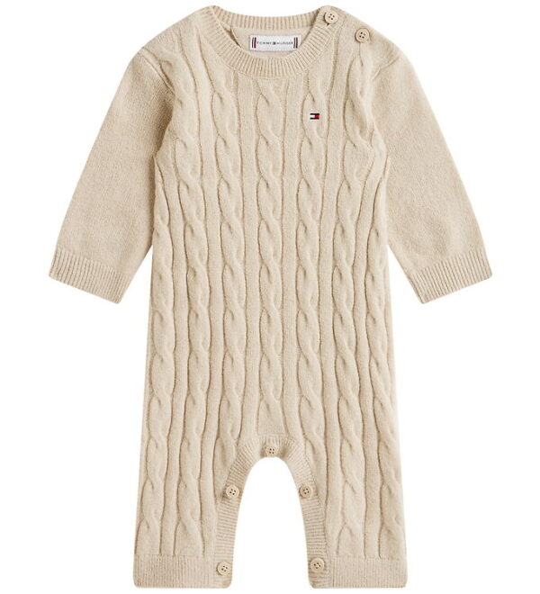 Tommy Hilfiger Heldragt - Strik - Gulf Sand