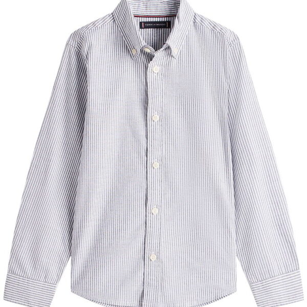 Tommy Hilfiger Skjorte - Dark Night Navy Stripe