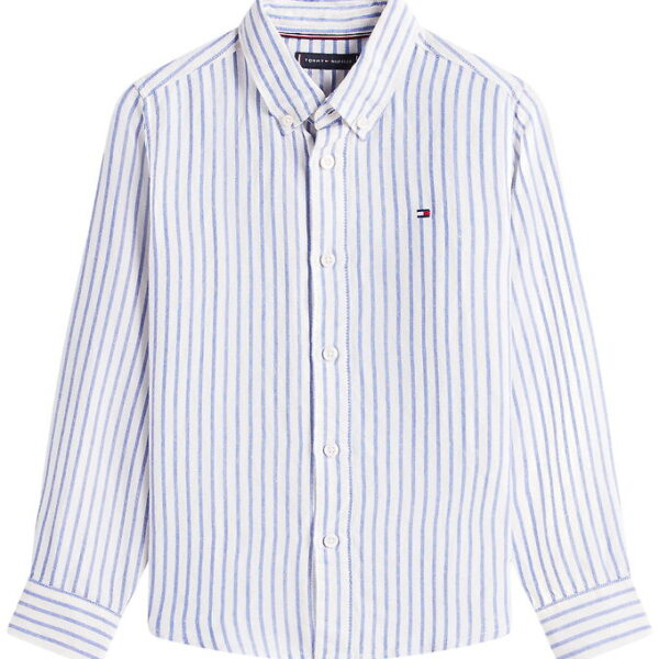 Tommy Hilfiger Skjorte - Empire Blue Stripe