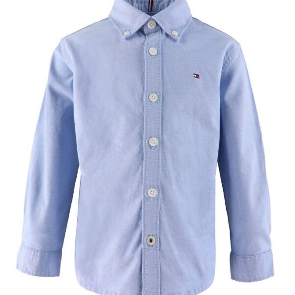 Tommy Hilfiger Skjorte - Stretch Oxford - Calm Blue