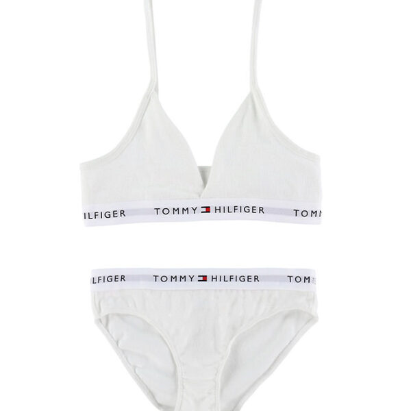 Tommy Hilfiger Undertøj - Ecru White m. Hulmønster
