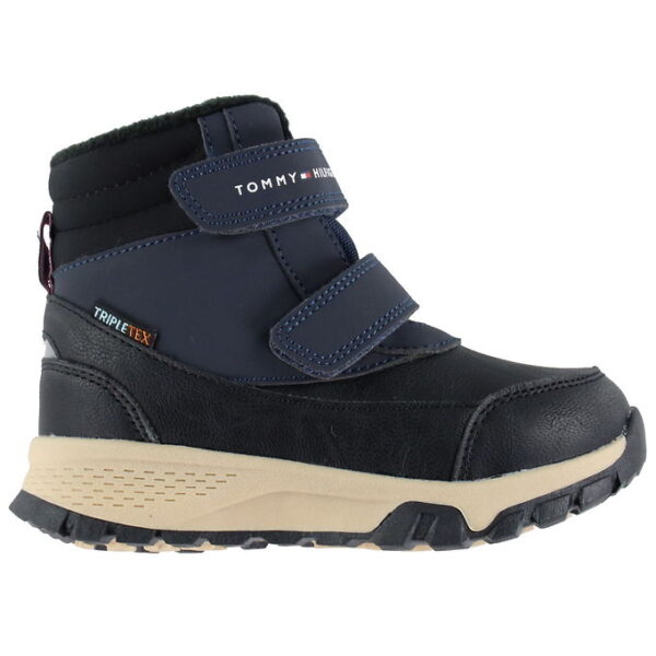 Tommy Hilfiger Vinterstøvler - Tex - Sort/Blå
