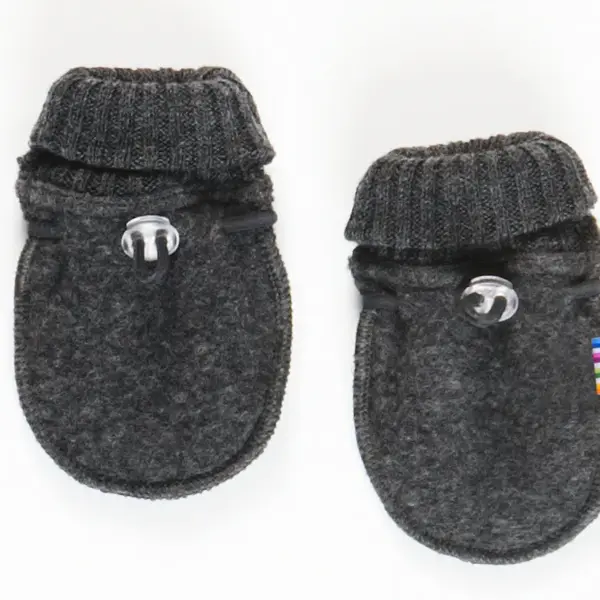 Uld Baby Luffer - Grå/15205 - 70