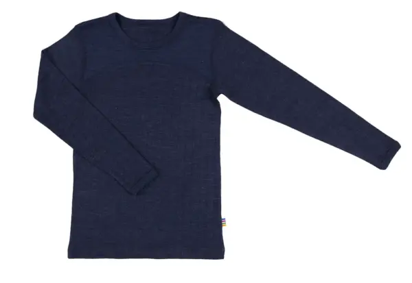 Uld Bluse - Navy - 130