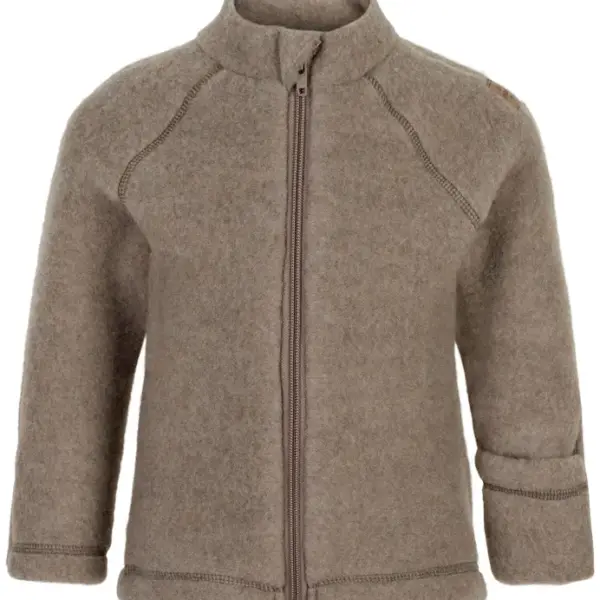 Uld jakke - Melange denver - 86 CM