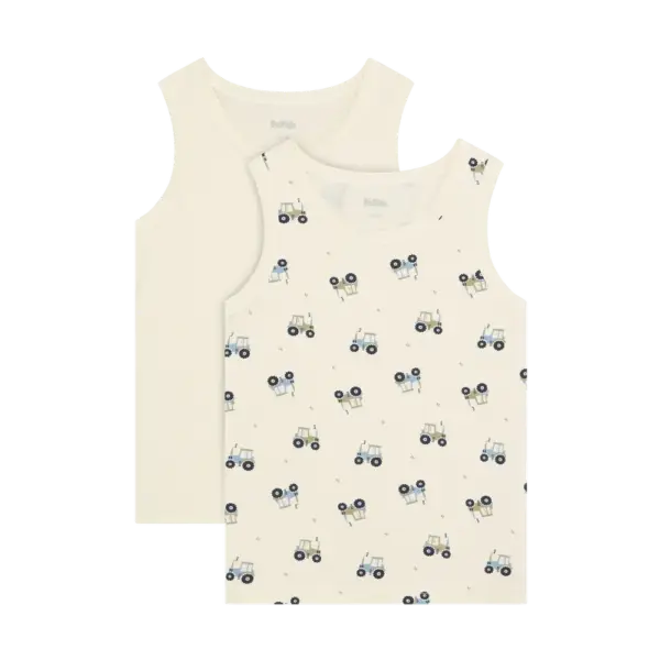 Undertrøje - 2 pak - Faded Denim - 80