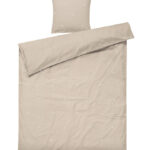 Juna Sengetøj - Voksen - Daisy - Sand m. Blomster