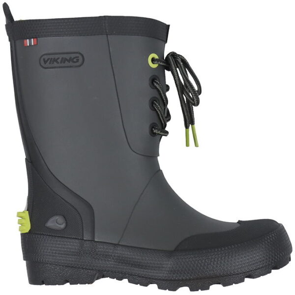 Viking Gummistøvler - Slagbjorn Jr - Dark Grey/Multi