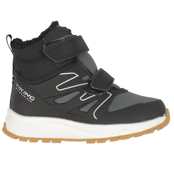 Viking Vinterstøvler - Tex - Equip Defence Warm WP 2V - Black/Ch