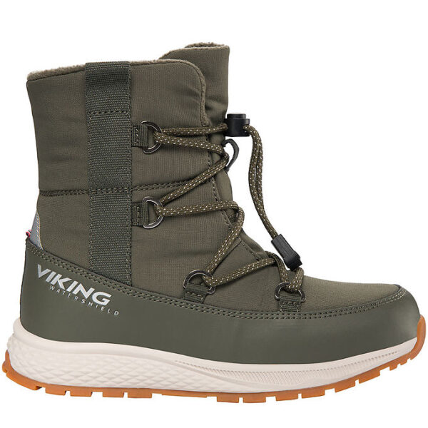 Viking Vinterstøvler - Tex - Equip Warm WP SL - Olive