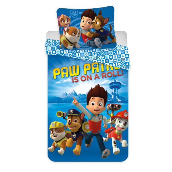 Voksen Størrelse Sengetøj Med Paw Patrol - Voksen Sengesæt - Legekammeraten.dk