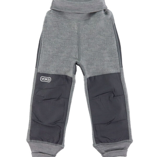 Voksi Bukser - Uld - Gråmeleret