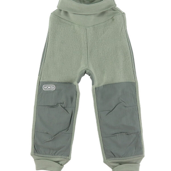 Voksi Bukser - Uld - Støvet Grøn