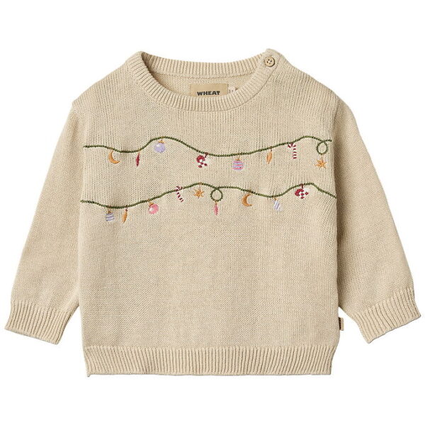 Wheat Bluse - Strik - Lisa - Offwhite