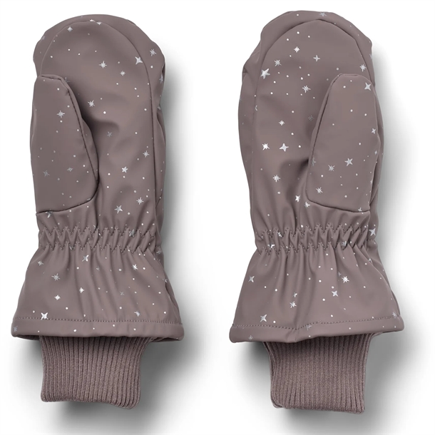 Wheat Luffer - PU - Stormy - Purple Stone Stars