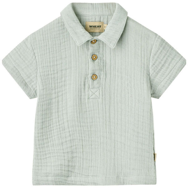 Wheat Skjorte - Musselin - Svend - Light Blue
