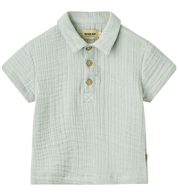 Wheat Skjorte - Musselin - Svend - Light Blue