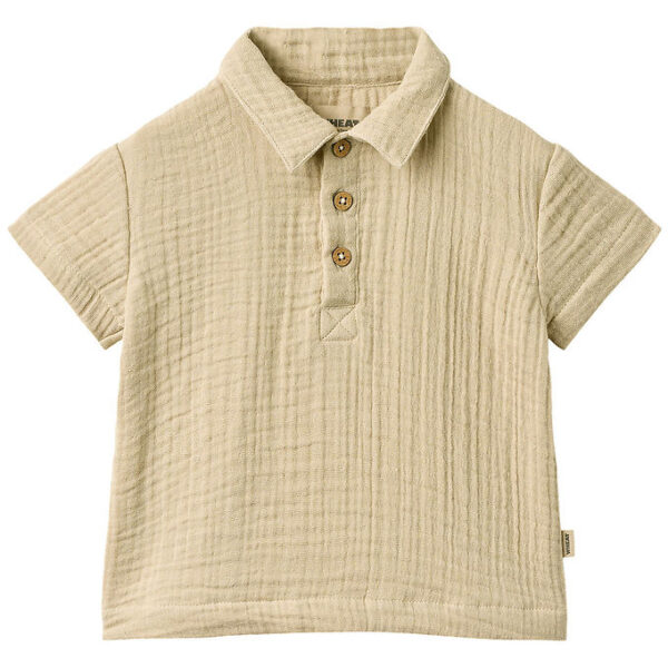 Wheat Skjorte - Musselin - Svend - Warm Sand