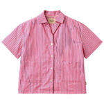 Wheat Skjorte k/æ - Vilma - Pink Stripe