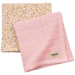 Wheat Stofbleer - 2-pak - Kaya - Coral Blush