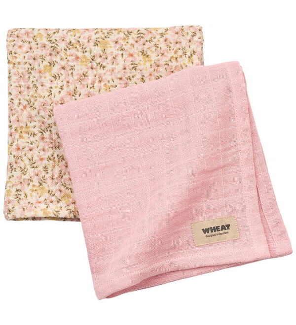 Wheat Stofbleer - 2-pak - Kaya - Coral Blush