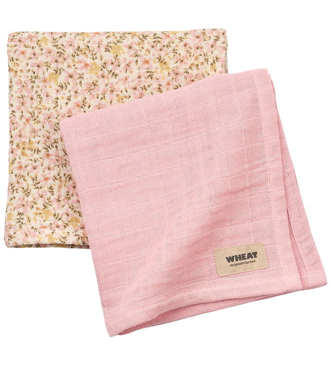 Wheat Stofbleer - 2-pak - Kaya - Coral Blush