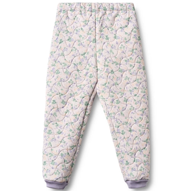 Wheat Termobukser - Alex - Purple Light Petunias