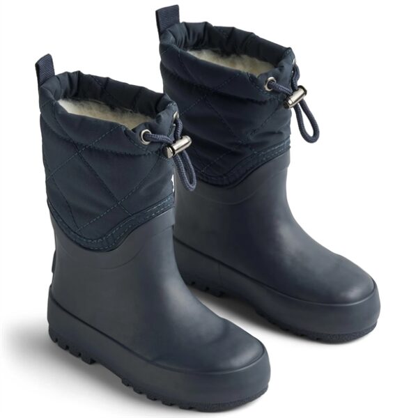 Wheat Termostøvler - Drizzle Snowboot - Navy