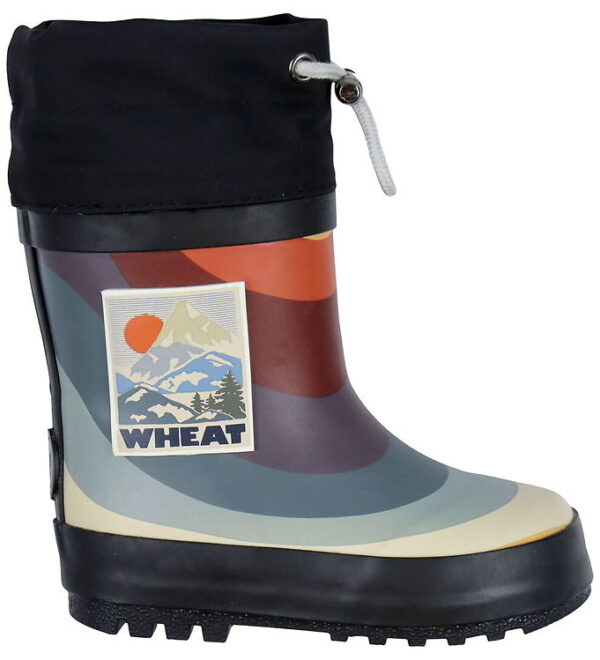 Wheat Termostøvler - Rainbow Waves Wheat Termostøvler - Rainbow Waves