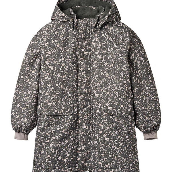 Wheat Vinterjakke - Jello - Black Sea Open Flowers